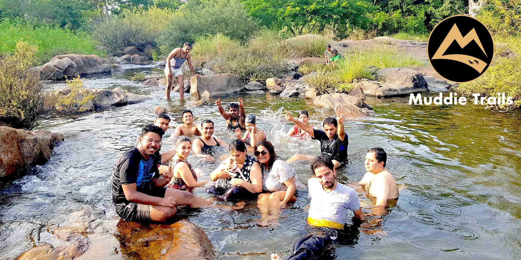 Cauvery Dip, Hike, Open Air Movie Night | Muddie Trails