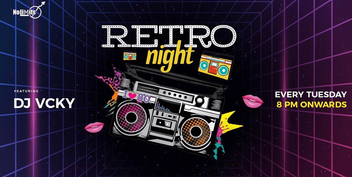 'Retro Night' Ft. DJ Vcky.