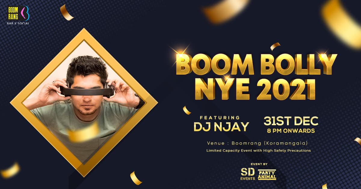 New Year Eve Party At : Boomrang (Koramangala)