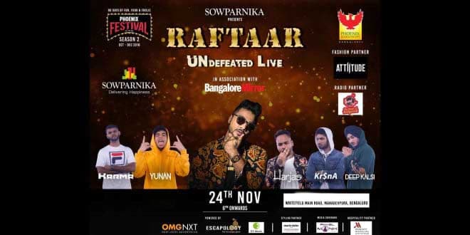 RAFTAAR – UNDEFEATED LIVE