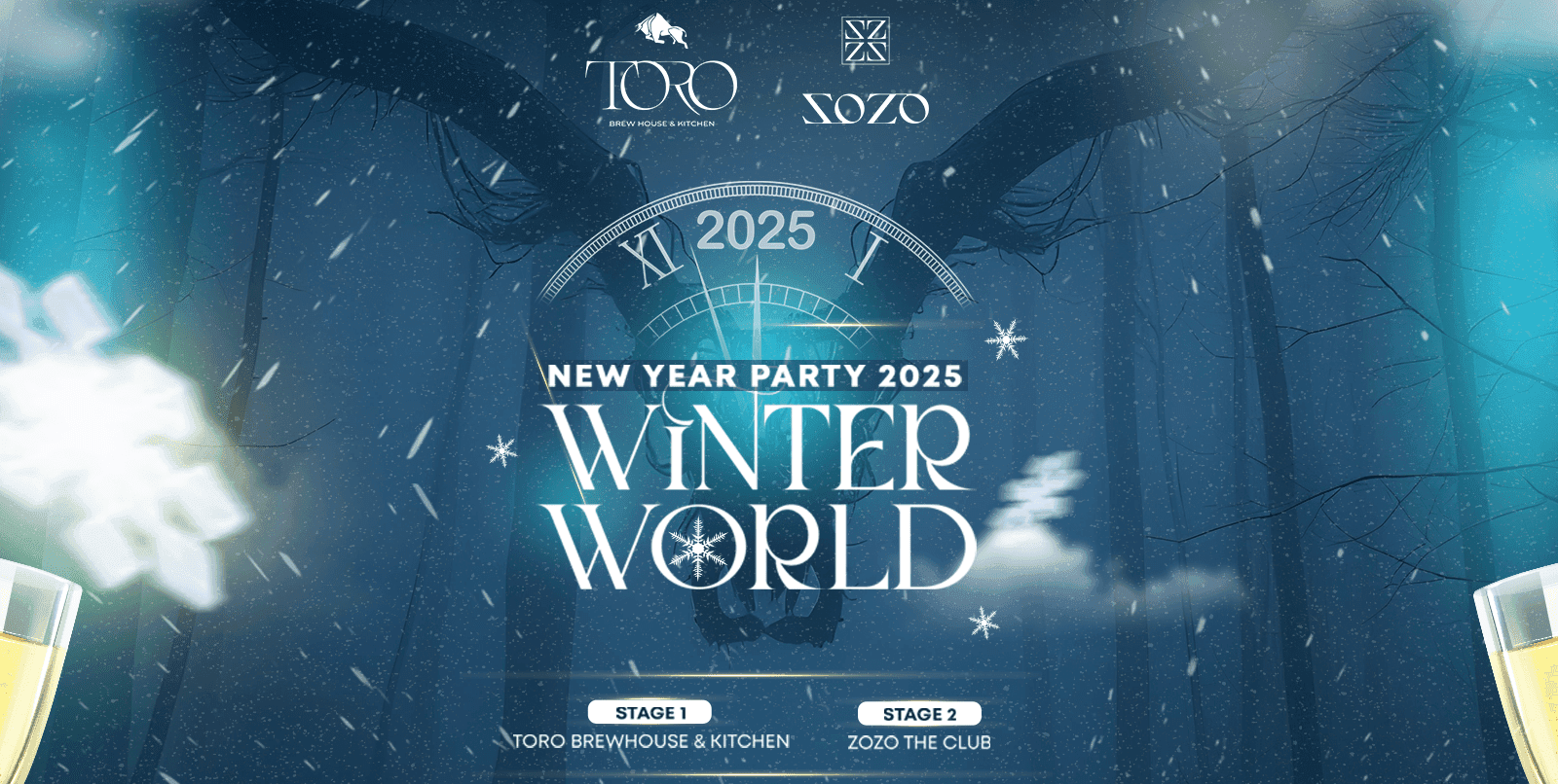 New Year Party 2025 - Hebbal Toro And Zozo