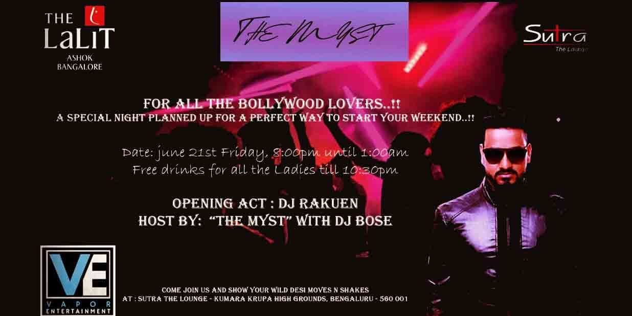 Bollywood Night Ft. DJ Rakuen & DJ Bose