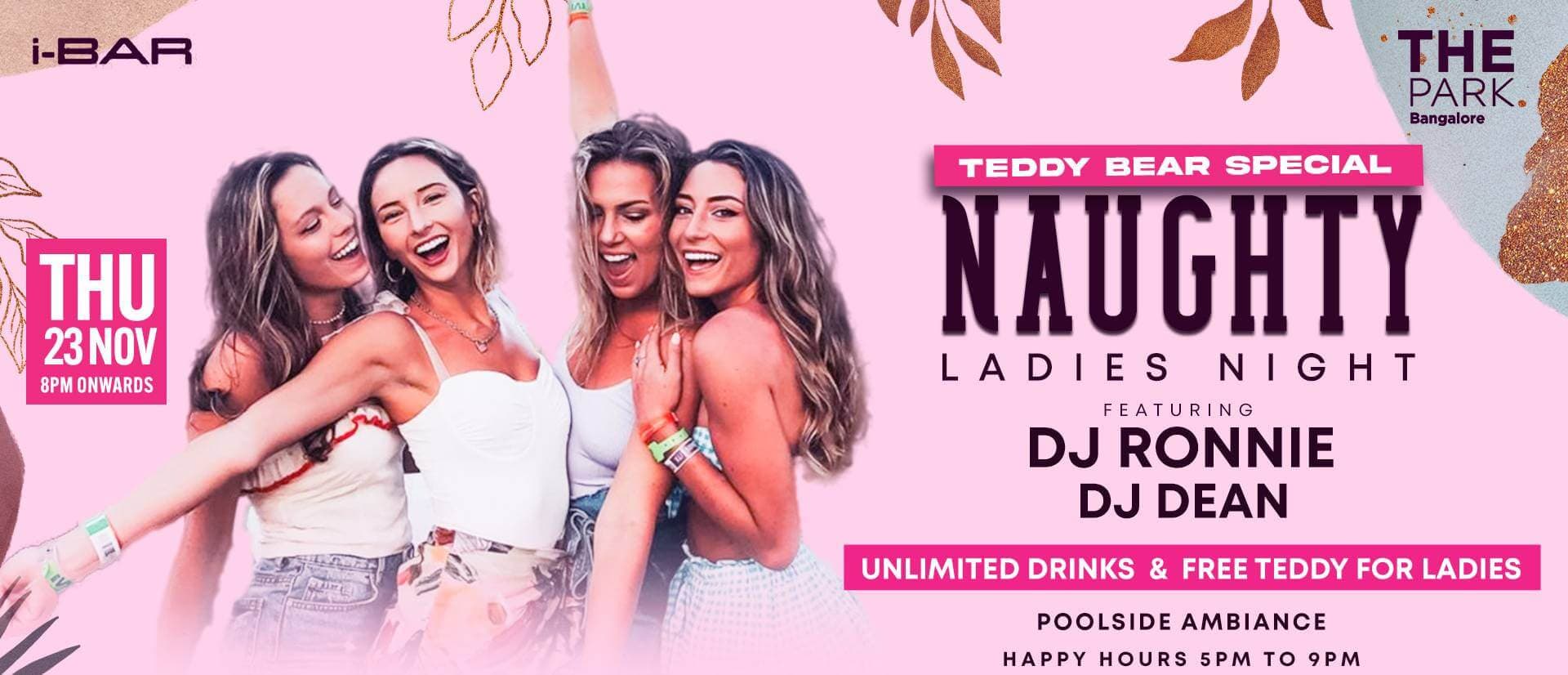 Teddy Bear Special Naughty Ladies Night!