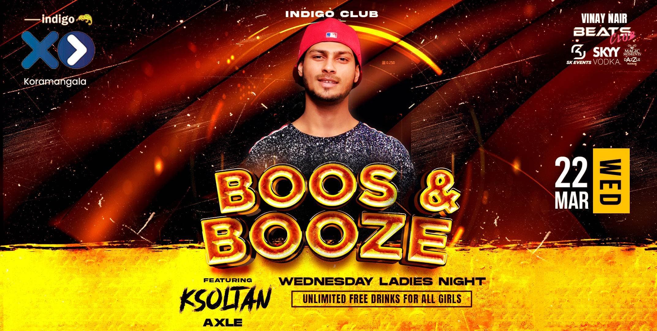 Boos & Booze Ladies Night