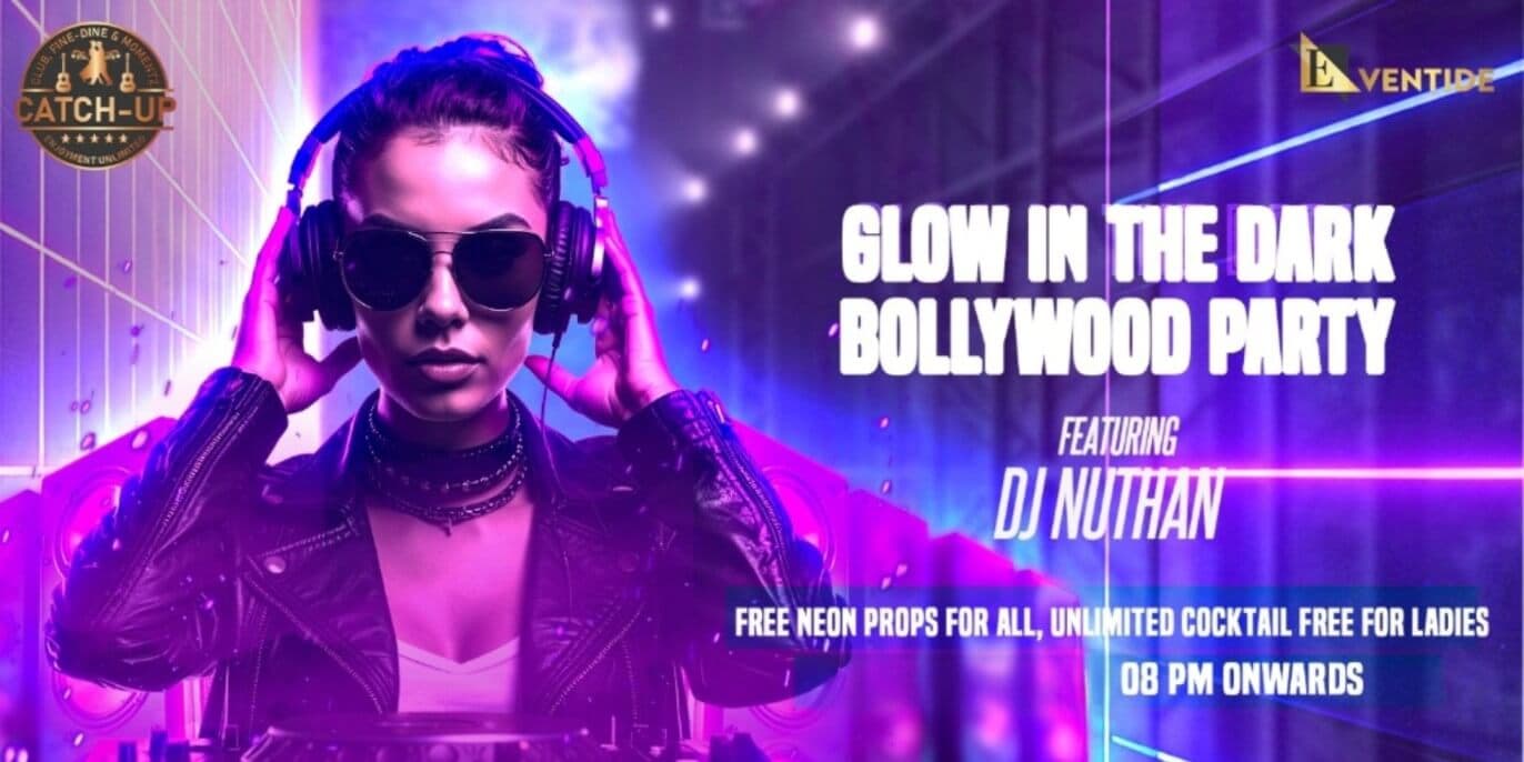 Glow In The Dark Bollywood Party