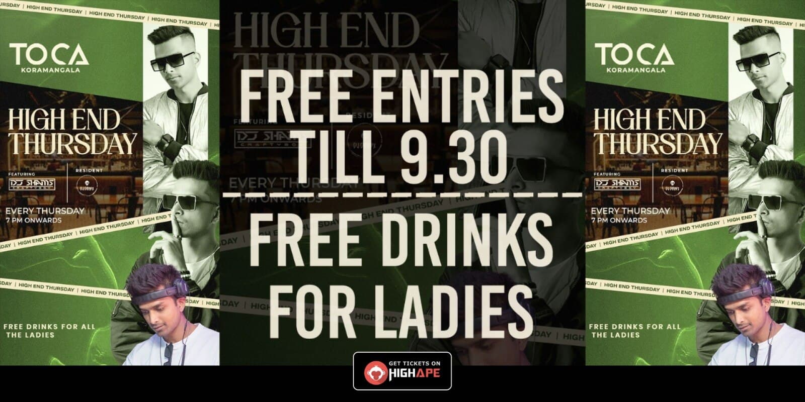 High End Thursday | Toca Kormangala