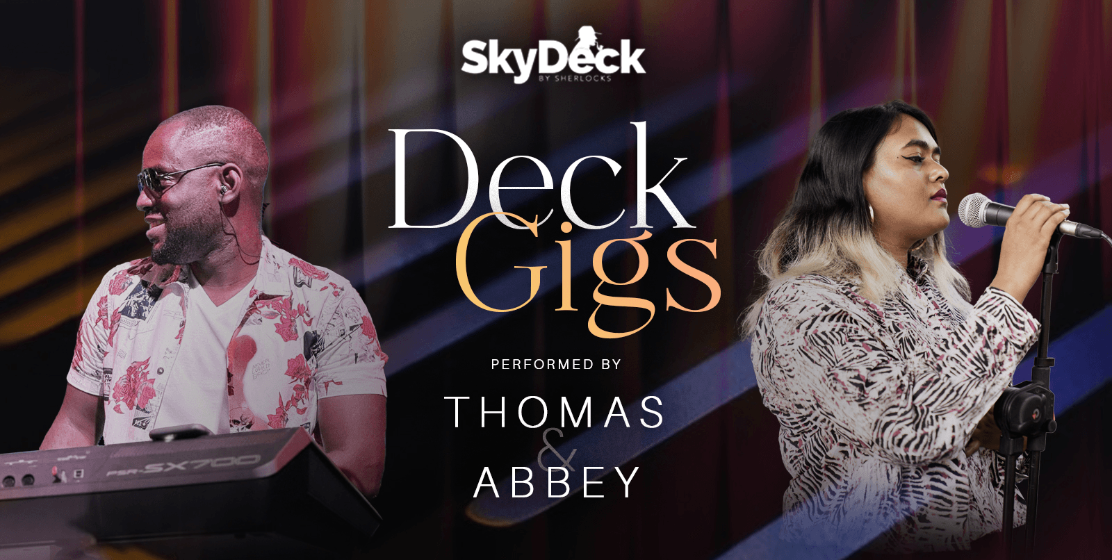 Deck Gigs | LIVE Band Performance | Skydeck by Sherlock's