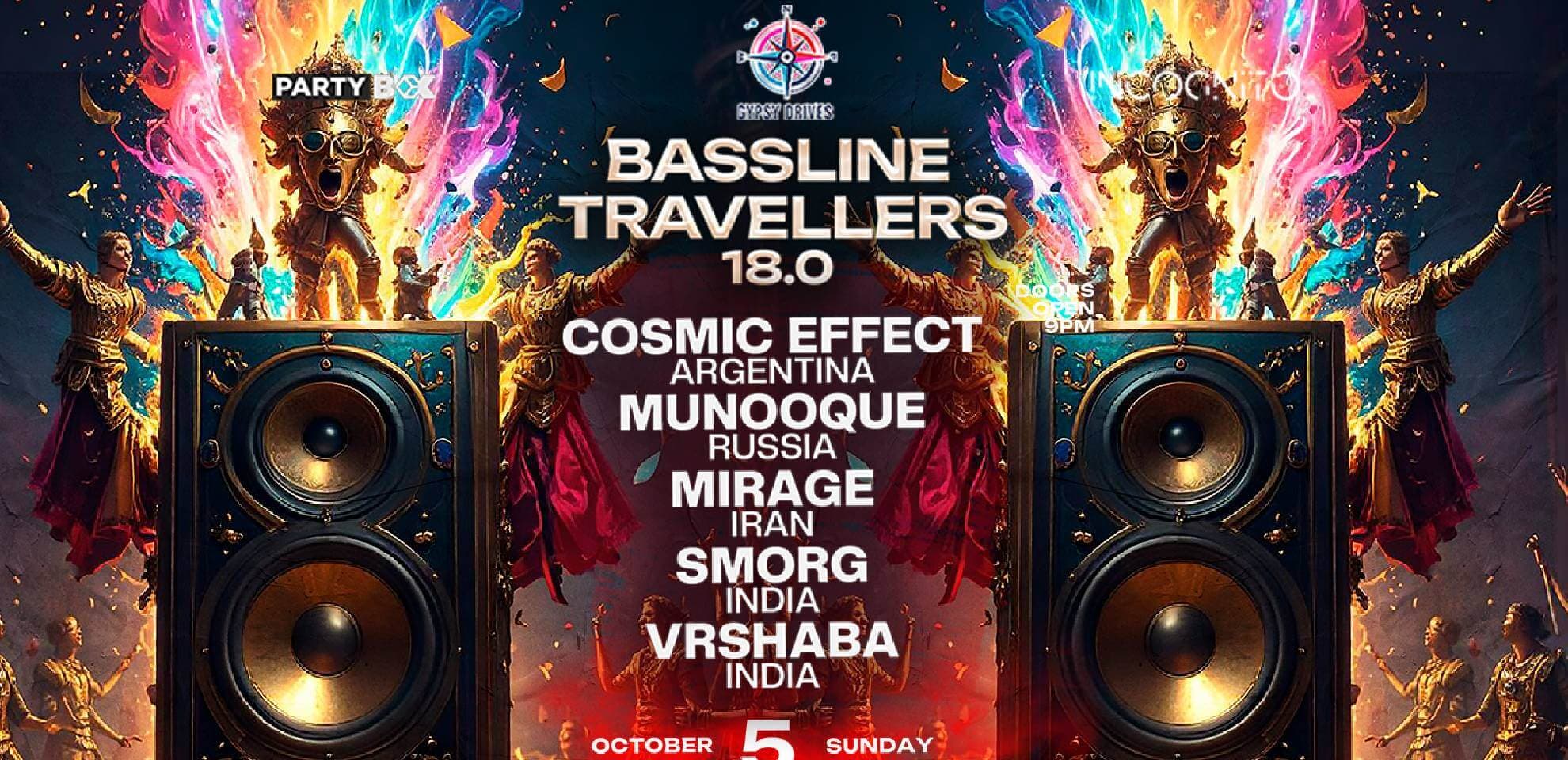 Bassline Travellers 18.0