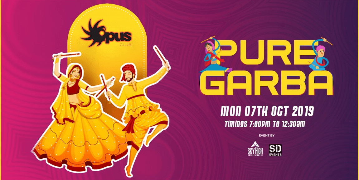 Pure Garba Night at Opus Sarjapur