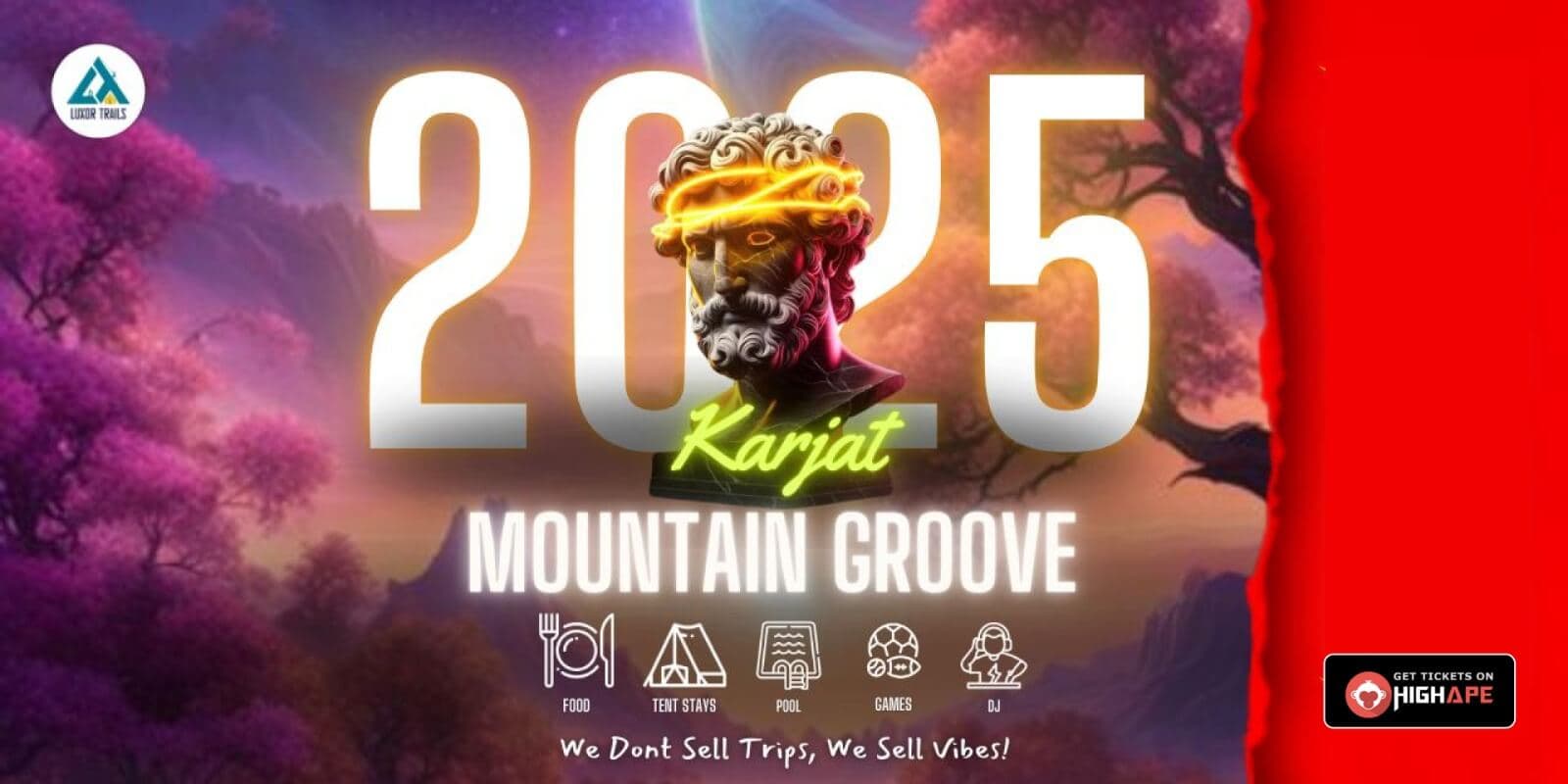 Mountain Groove Karjat | Luxor Trails NYE2025