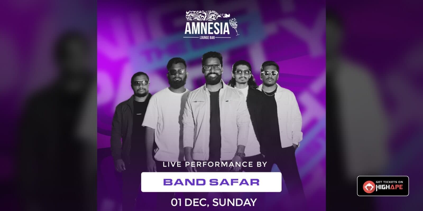 Sunday Live Performance Ft Band Safar | Amnesia