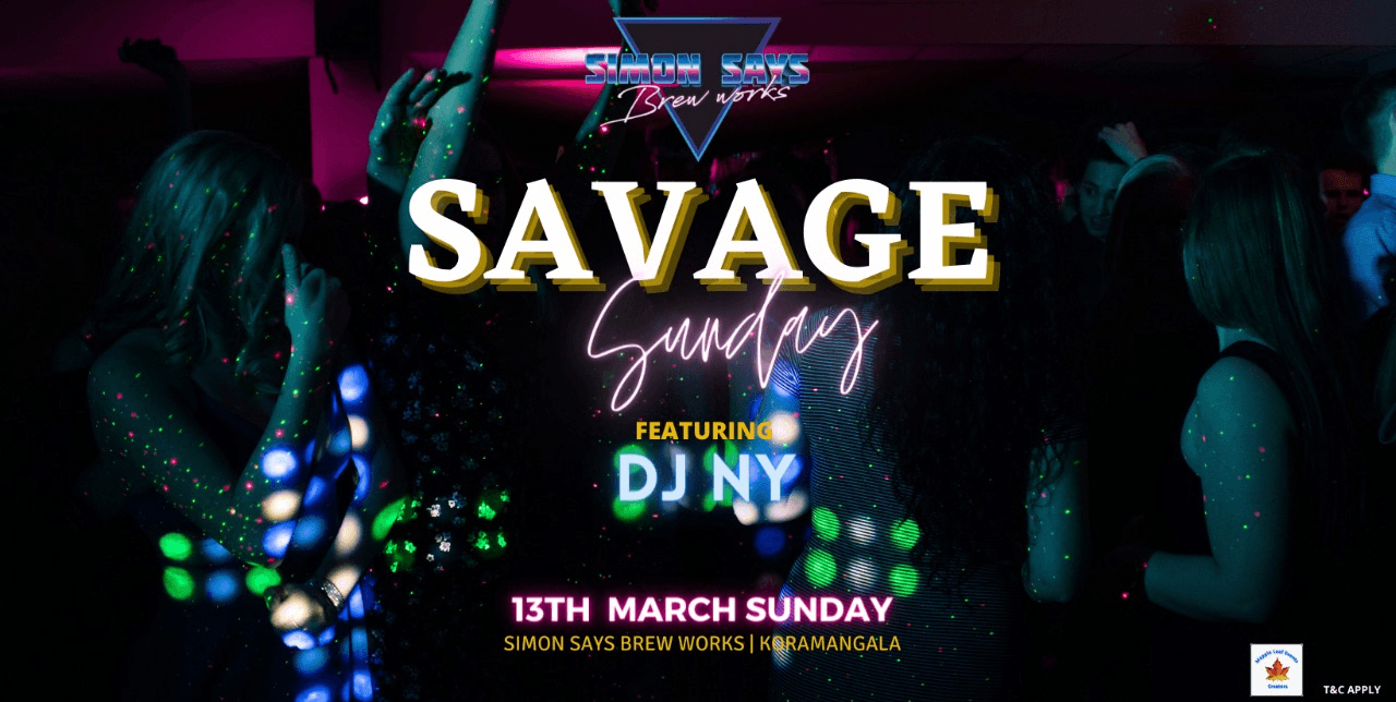 Savage Sunday Ft DJ NY
