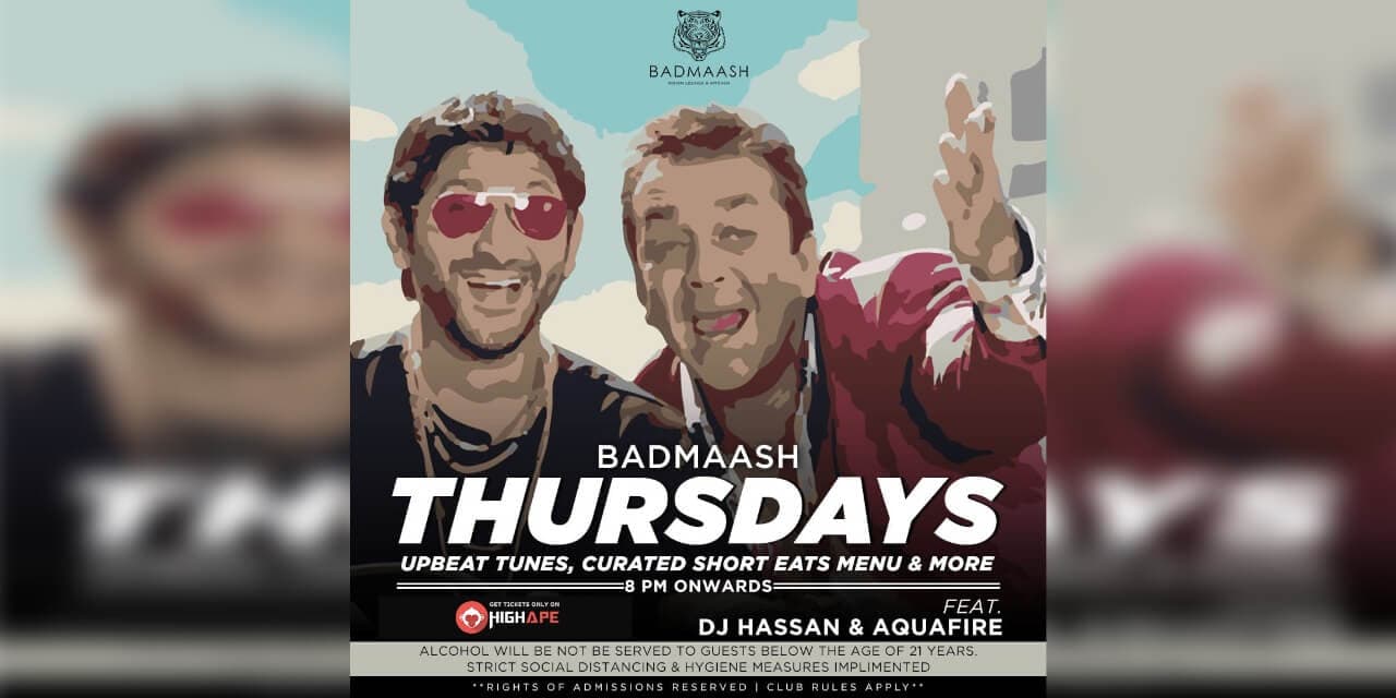 Badmaash Thursdays Bollywood Night