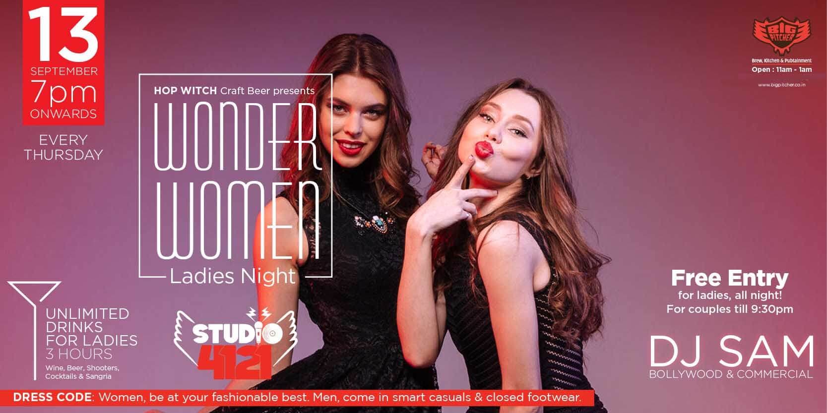 Wonder Women Ladies Night