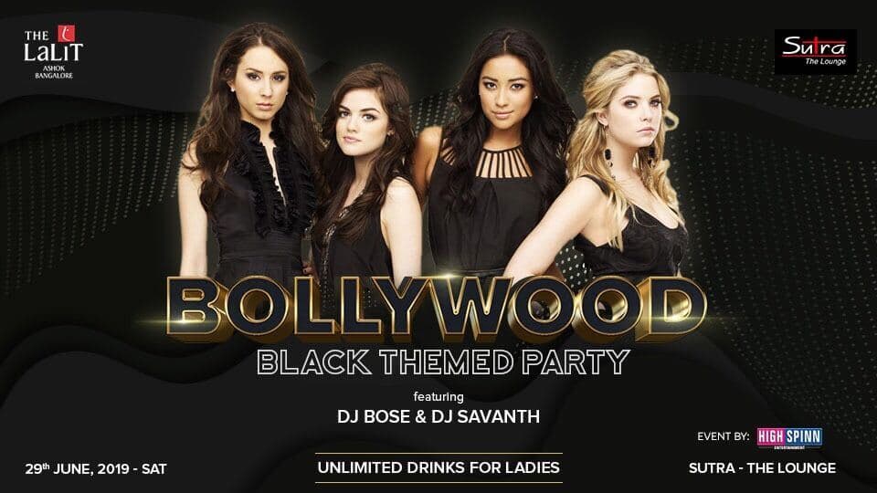 BOLLYWOOD : Black Affair Party at The Lalit Ashok Hotel