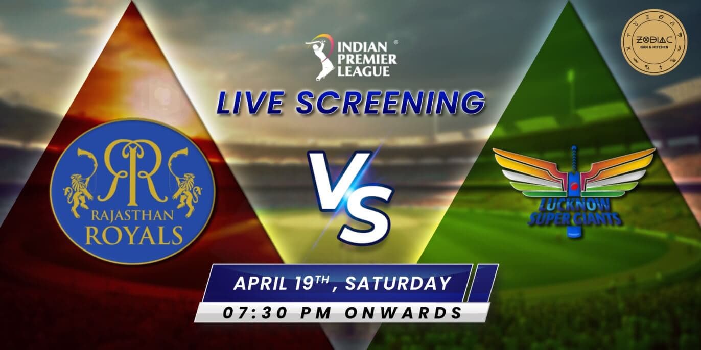 RR Vs LSG | IPL Live Screening 