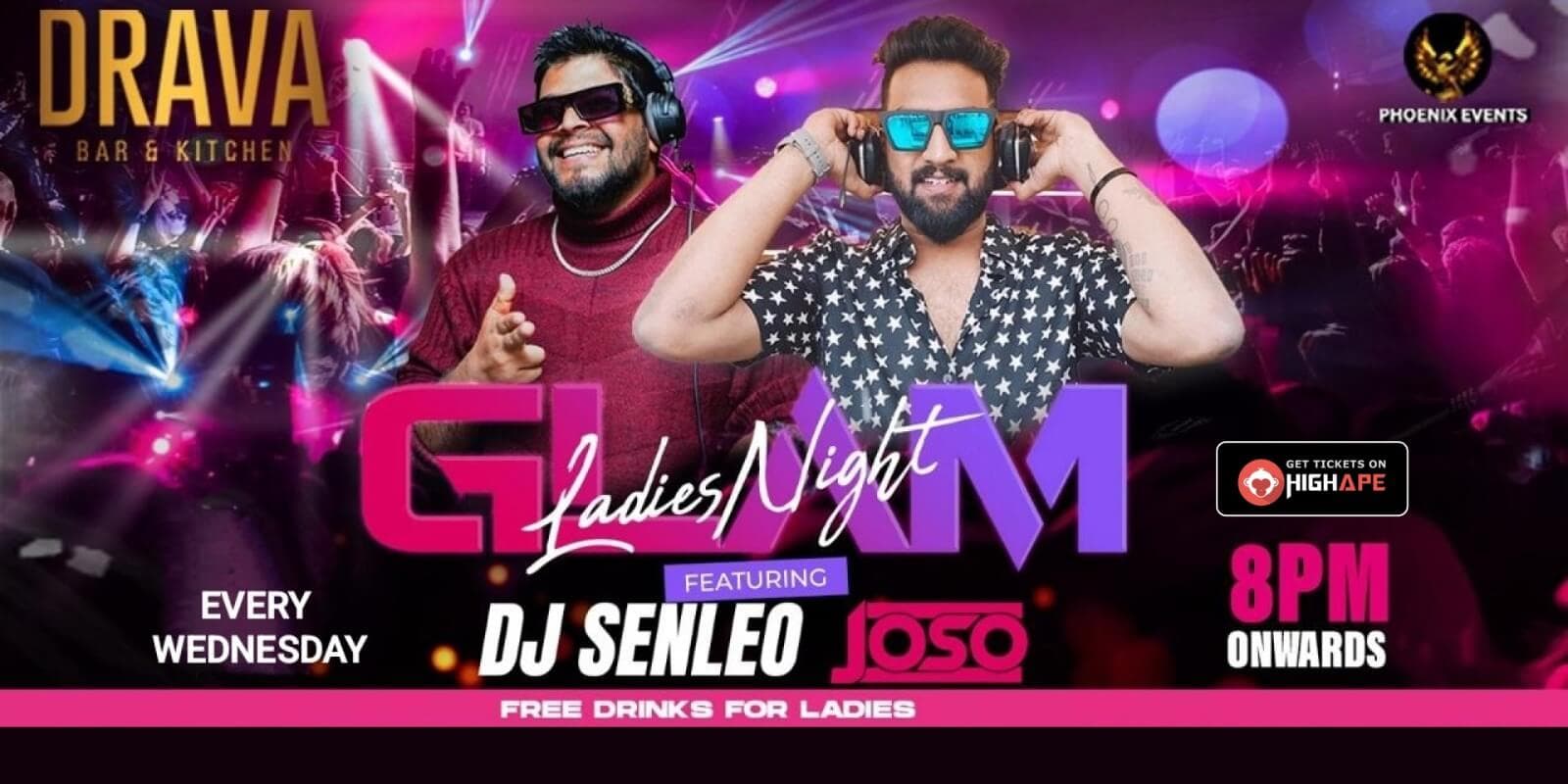 Glam Bollywood Ladies Night 