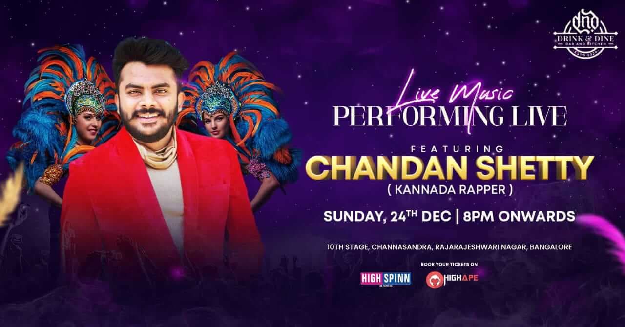 Live Performance By Chandan Shetty