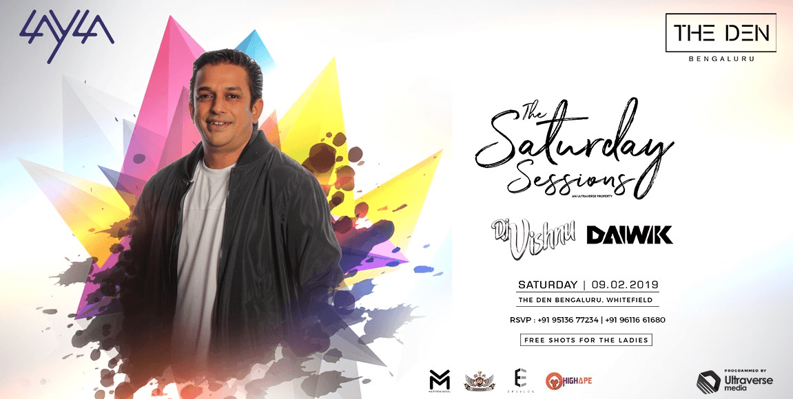The Saturday Sessions Ft DJ vishnu & Daiwik