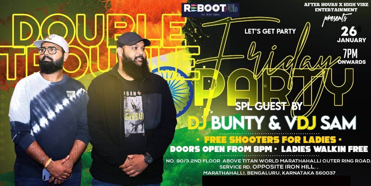 Double Trouble Ladies Night | Reboot