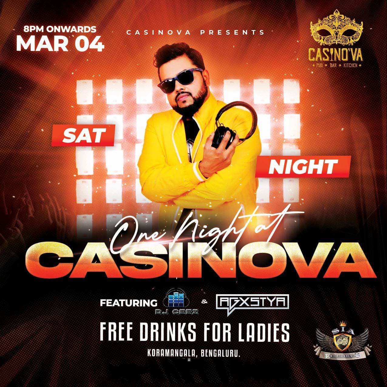 One Night At Casinova 