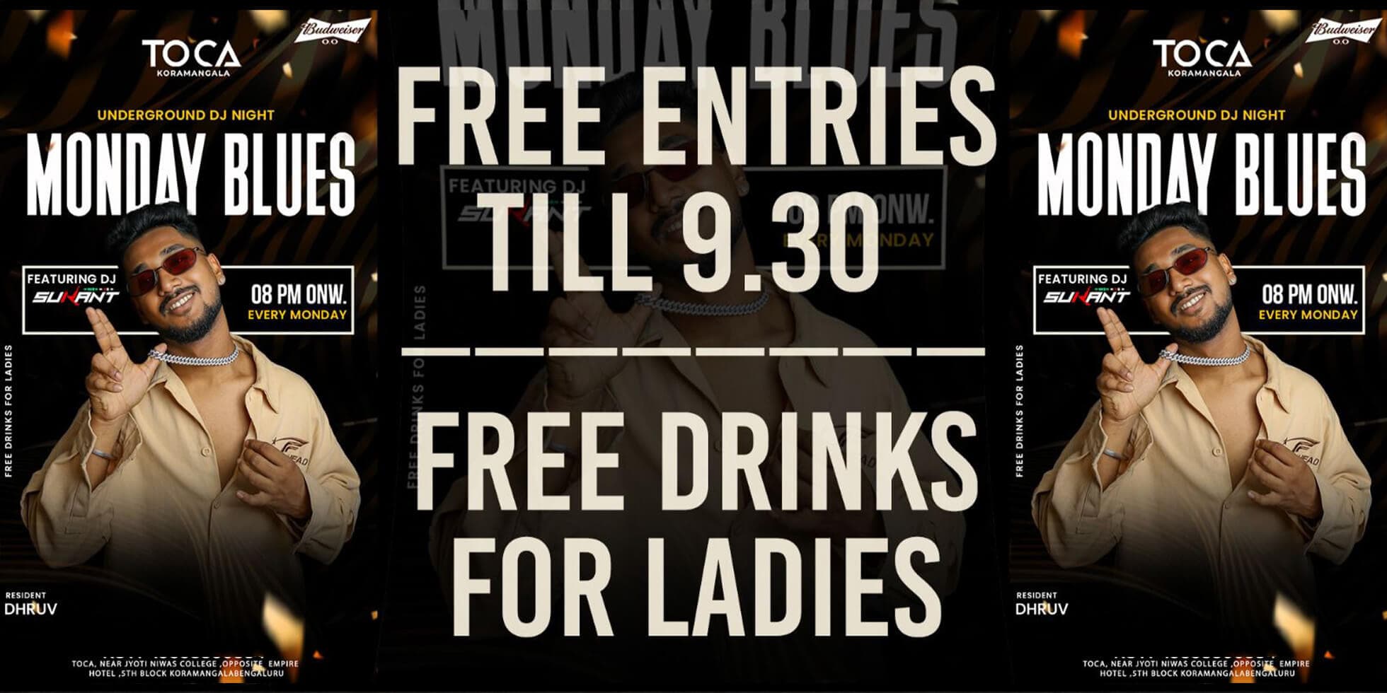 Monday Blues Bollywood Night | Toca Koramangala