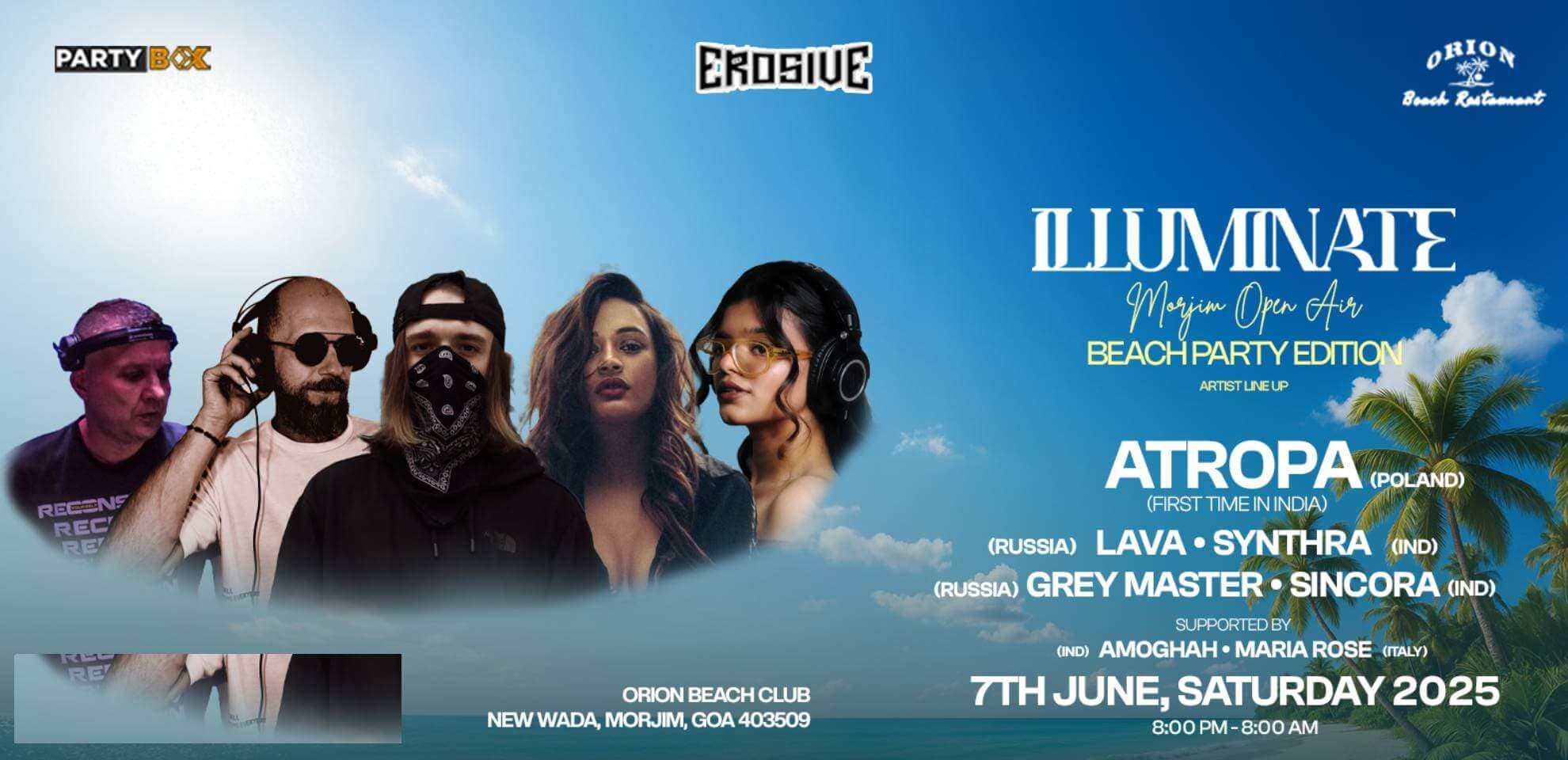 Illuminate | Open Air Beach Party