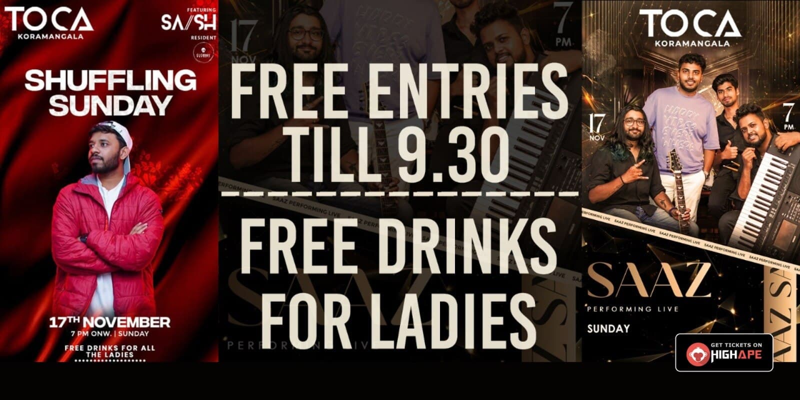 Shuffling Sunday | Toca Koramangala