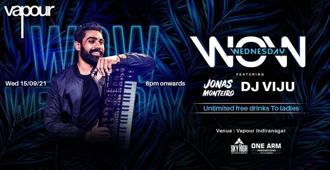 Wow Wednesday At Vapour - Ladies Night