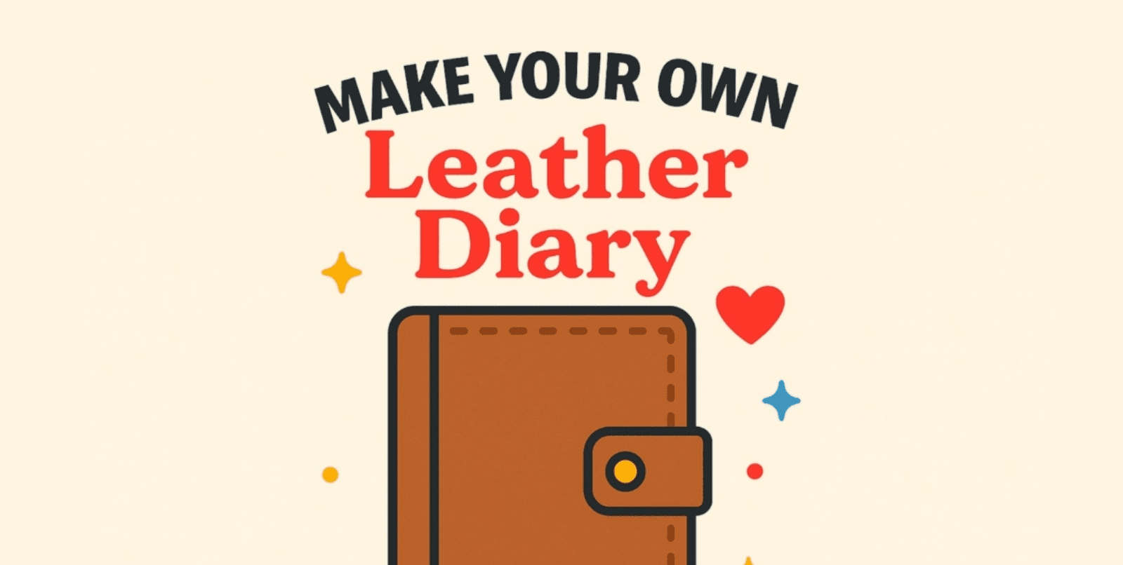 Make Your Own Leather Diary