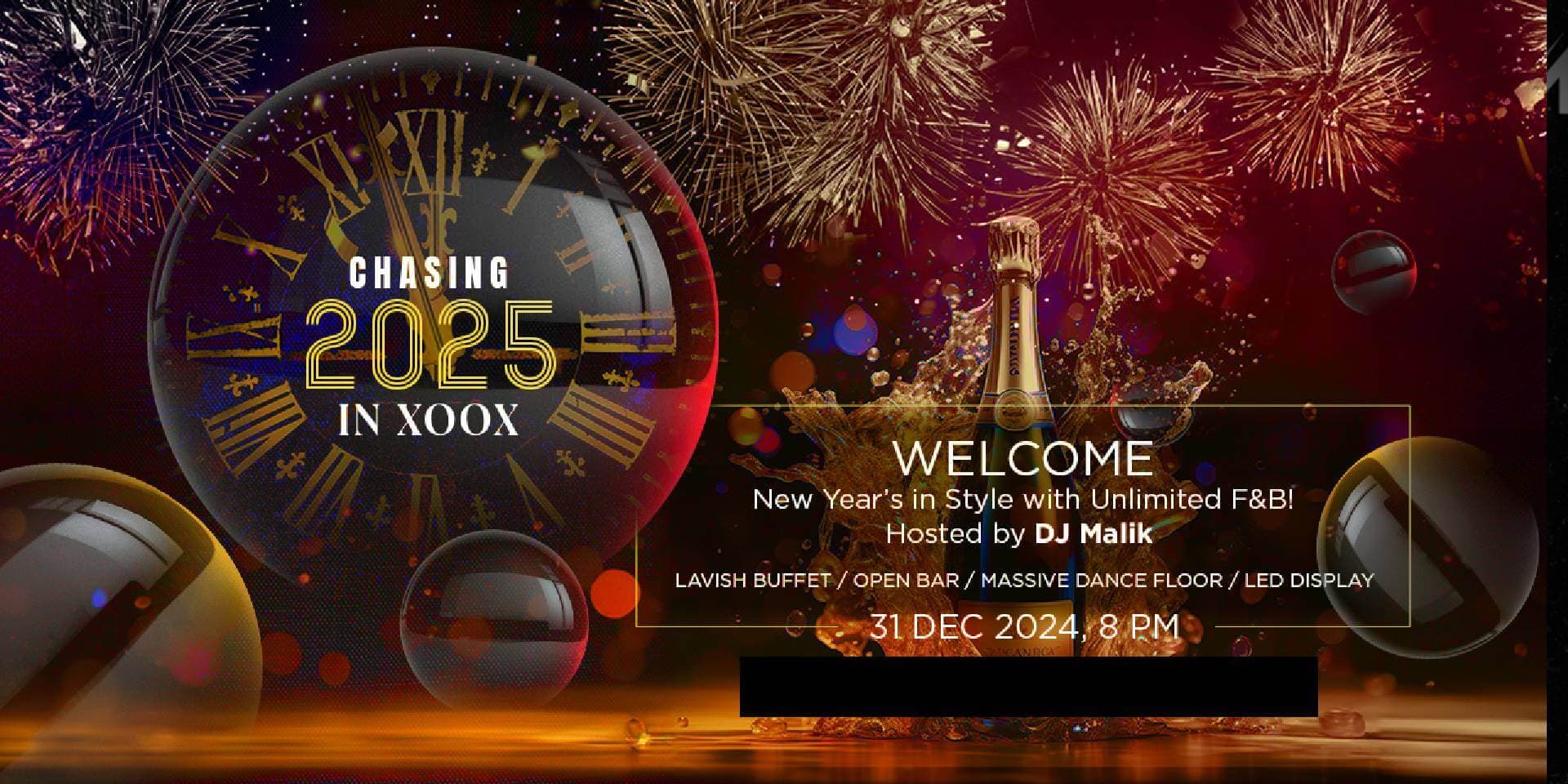 Chasing 2025 At Xoox | NYE 2025