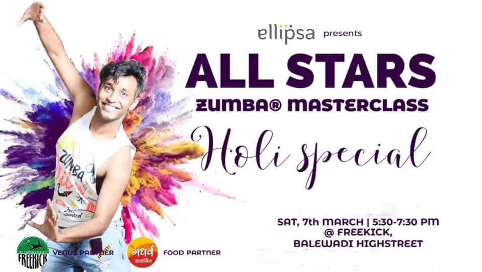 All Stars Holi Zumba Party