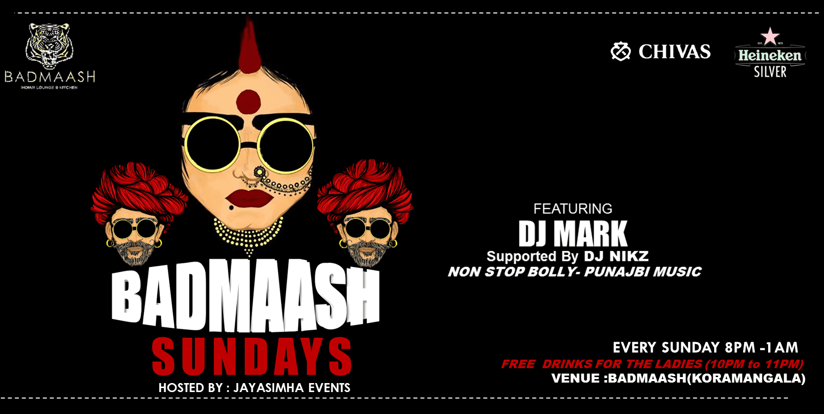 Sunday Badmashi - Bollywood Punjabi Night