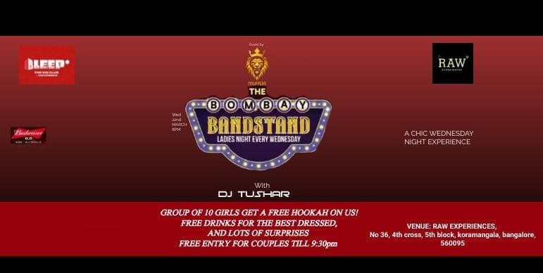 The Bombay Bandstand Ladies Night