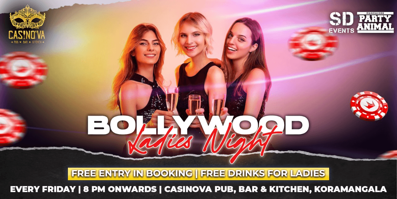 Bollywood Ladies Night | Casinova Pub
