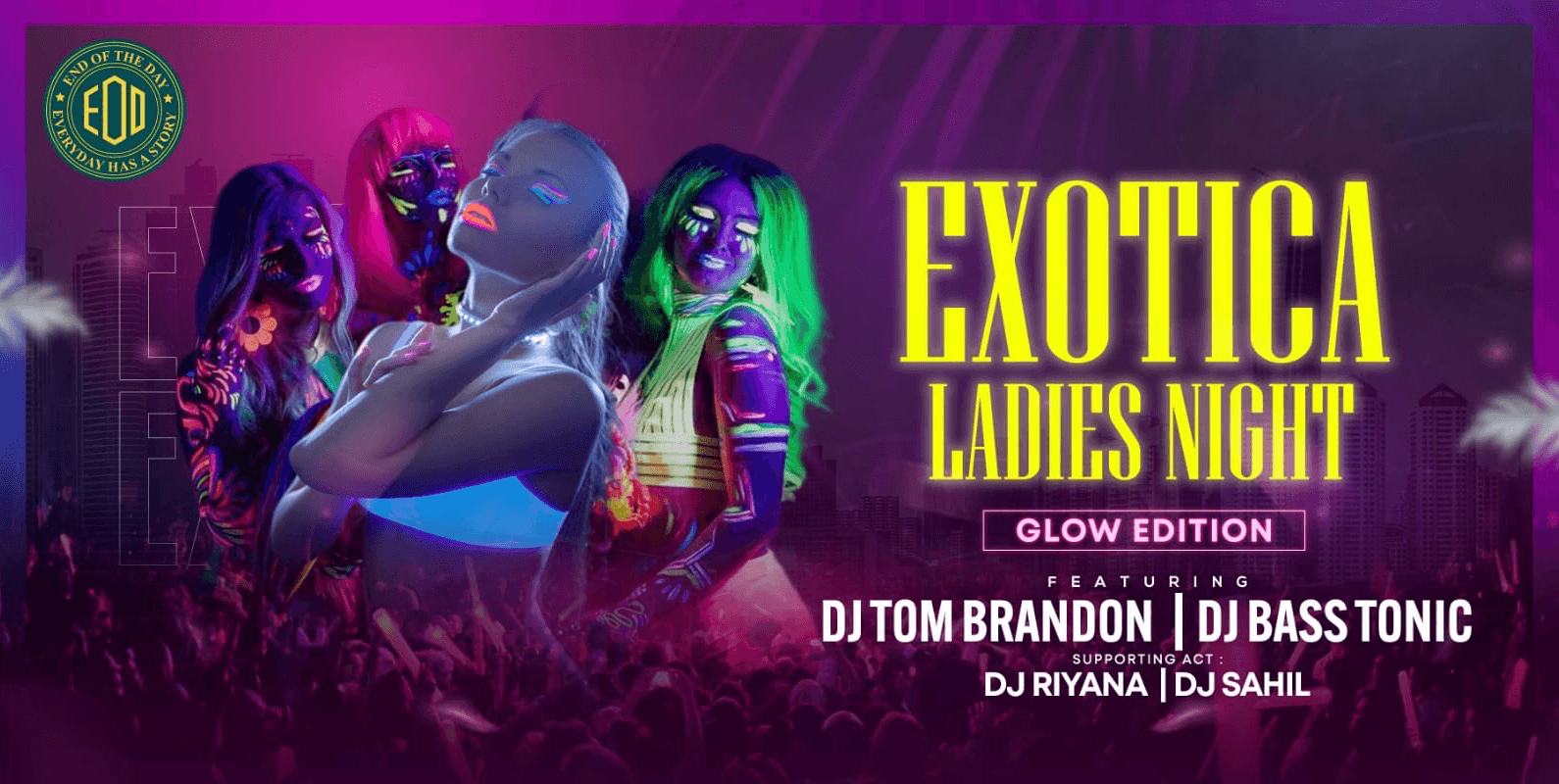 Saturday Exotica Bollywood Glow Edition | EOD Koramangala