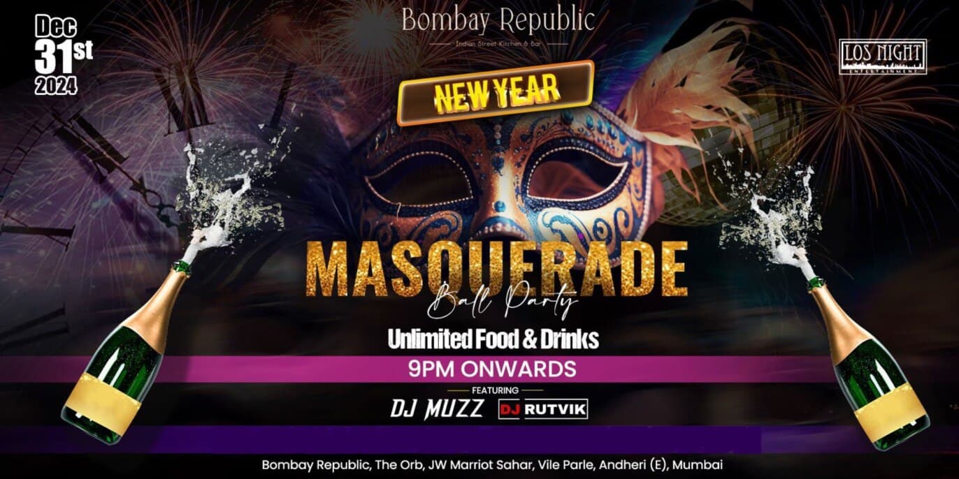 Masquerade Ball Party At Bombay Republic