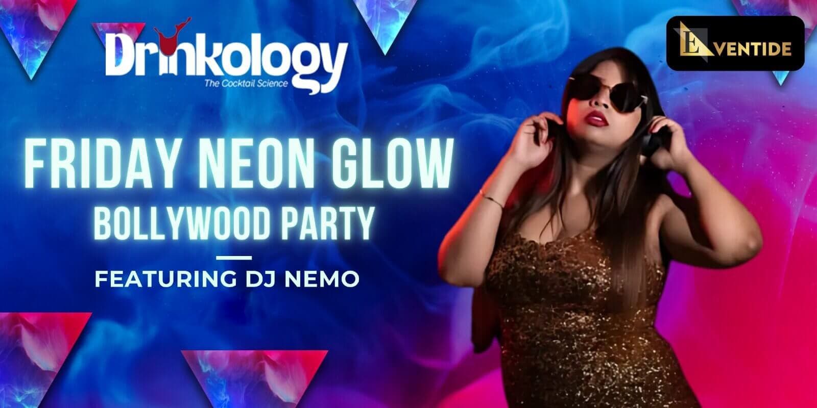Friday Neon Glow Bollywood Party