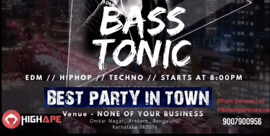 Electronic Music Rave Party