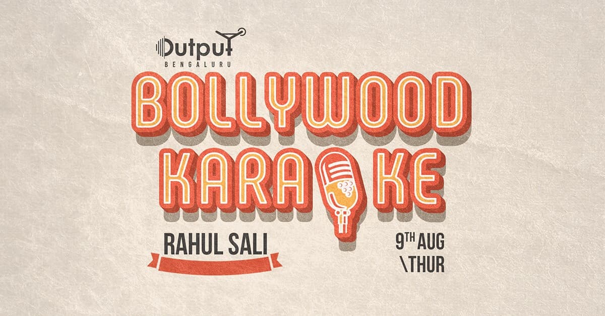 Bollywood Karaoke Ft Rahul Sali