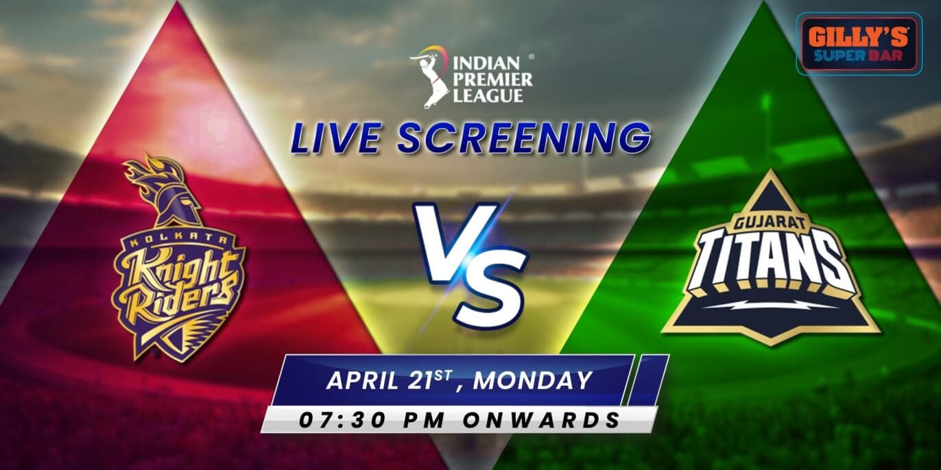 KKR Vs GT | IPL Live Screening 