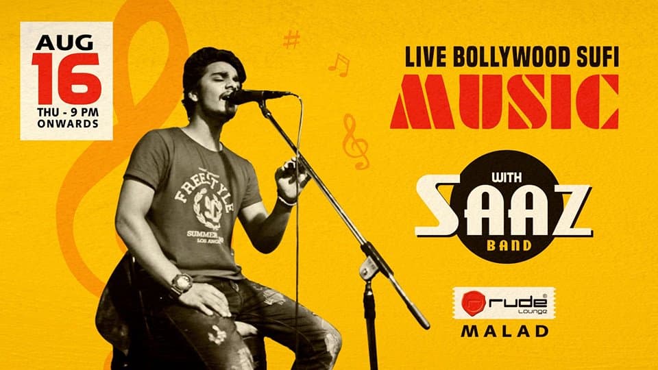 Live Bollywood Sufi Music with Saaz Band