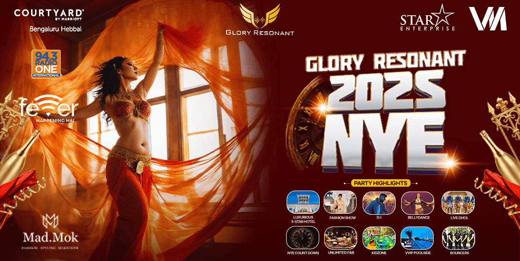 Glory Resonant NYE 2025 | Courtyard By Marriot Hebbal
