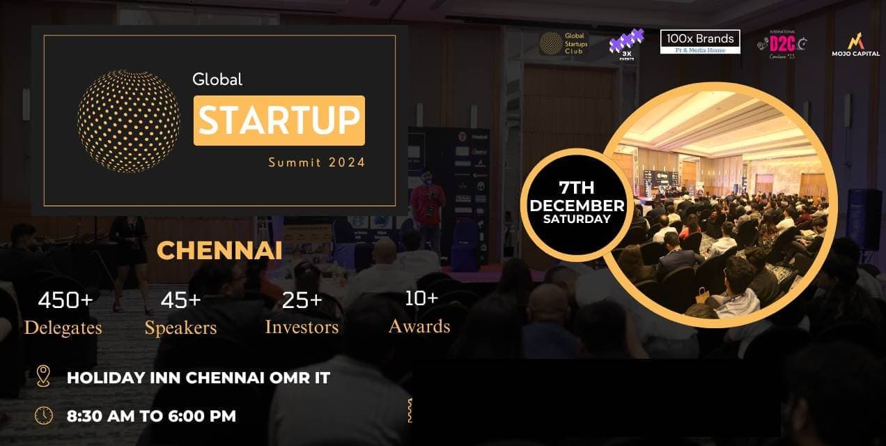 Global Startup Summit | Chennai 2024