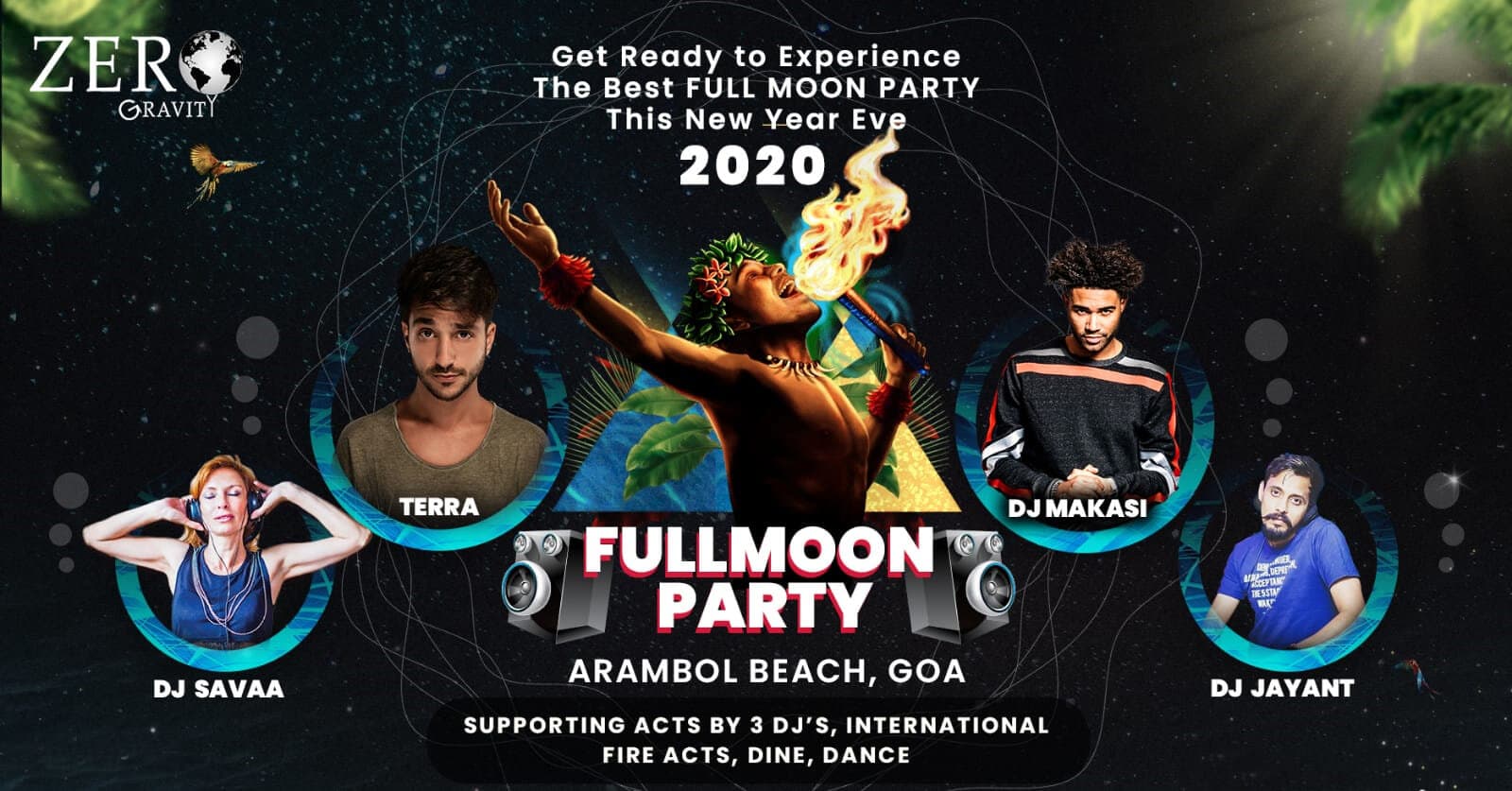 Full Moon Festival New Years Eve 2020