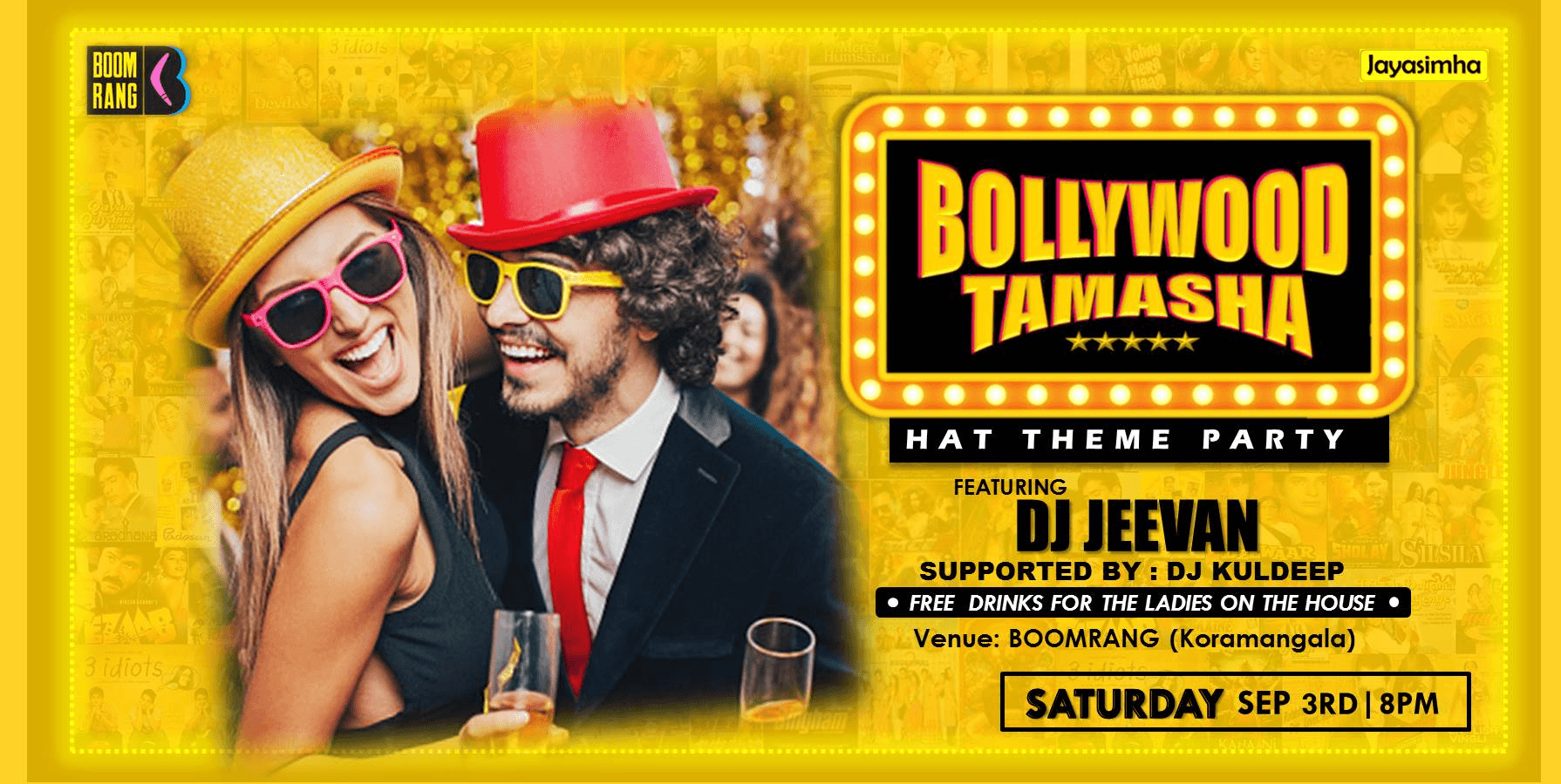 Bollywood Tamasha - Hat Theme Party