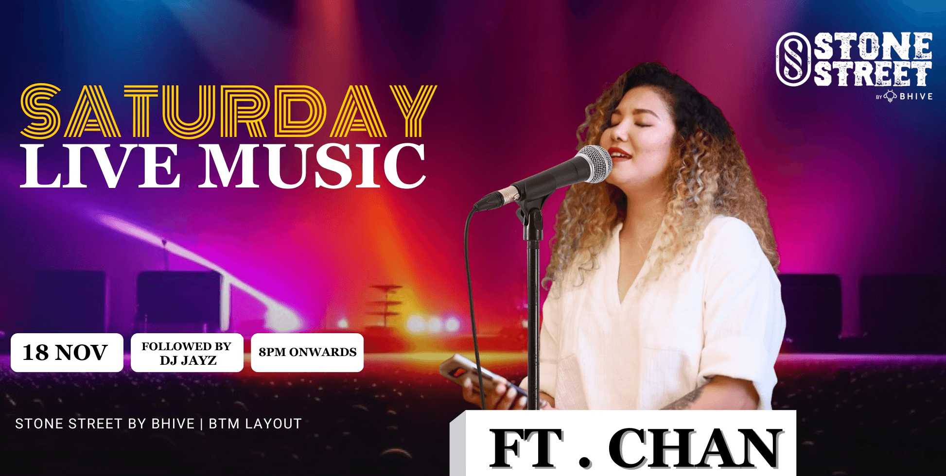 Saturday Live Music Ft Chan