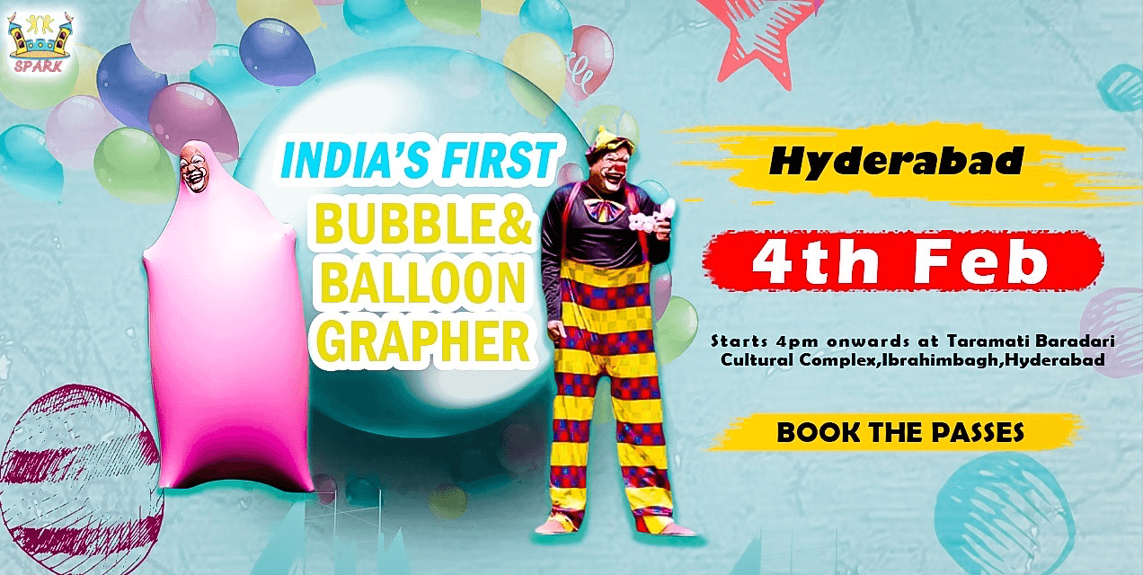 India’s First Bubble And Balloongrapher
