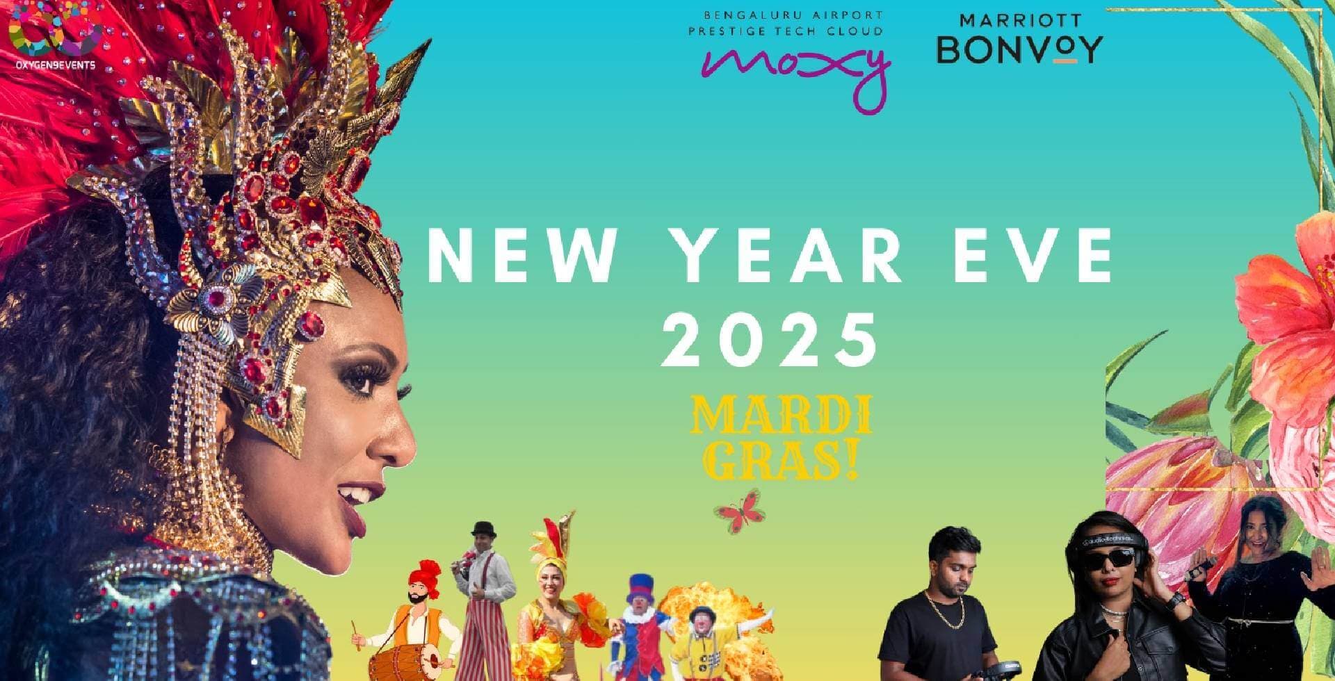 Grand Carnival Mardi Gras At Moxy | NYE 2025