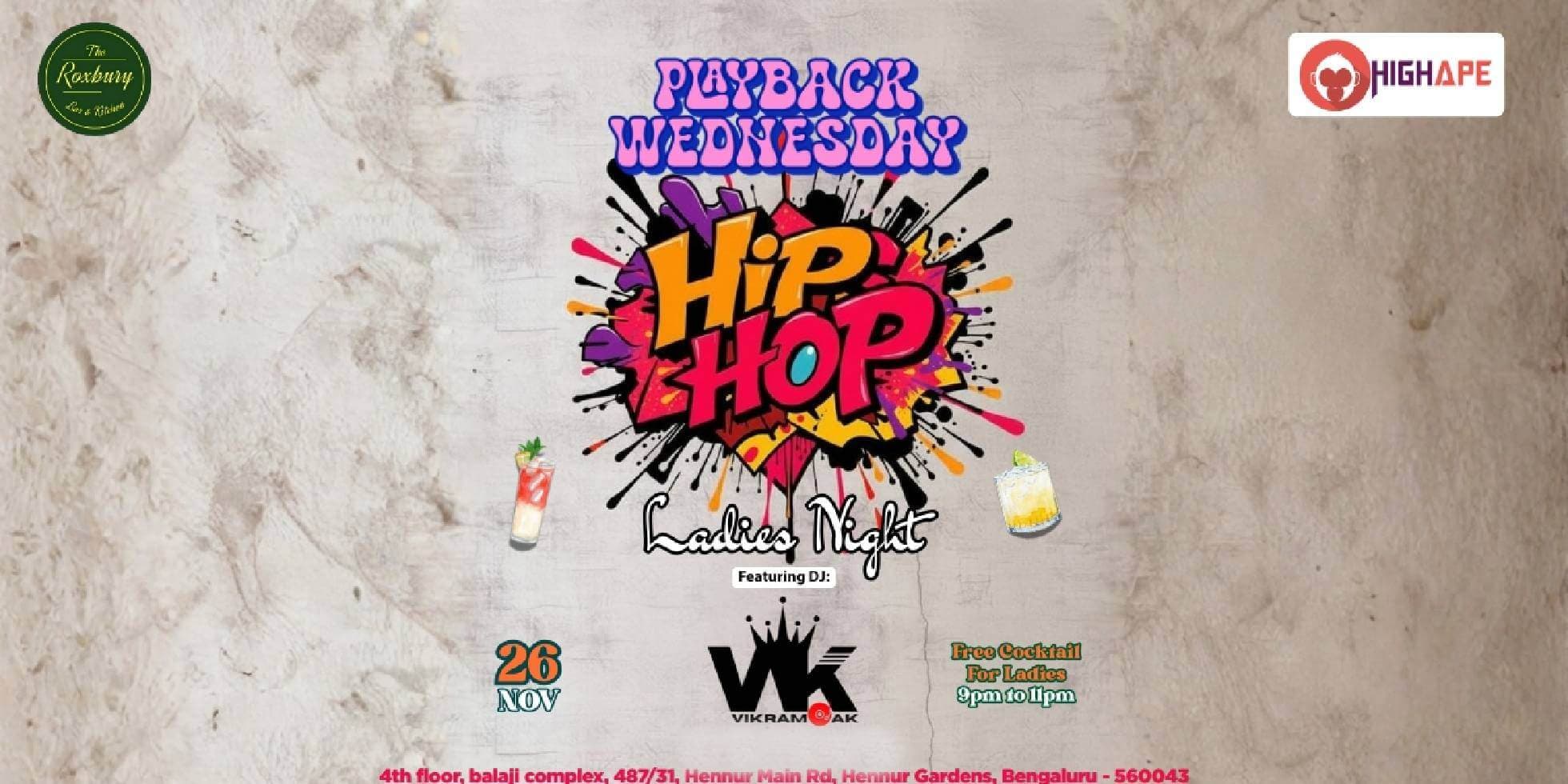 Playback Wednesday - Ladies Night Ft DJ Vikram
